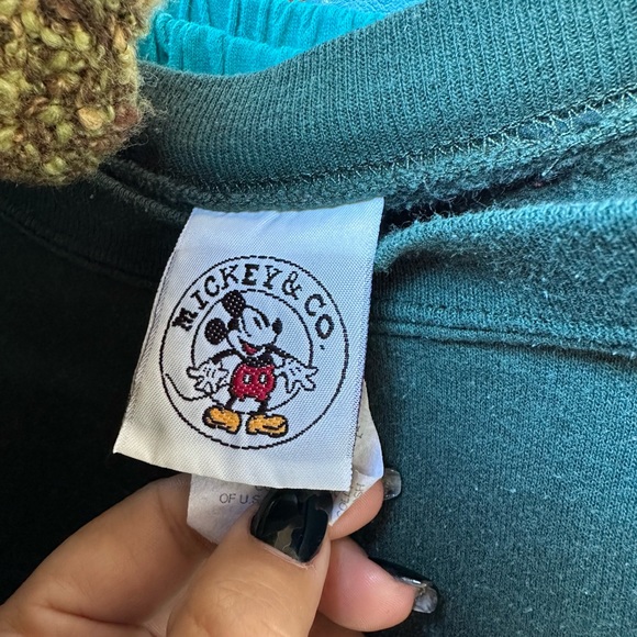 ❌ sold / true vintage* MICKEY cropped crewneck - Picture 3 of 3